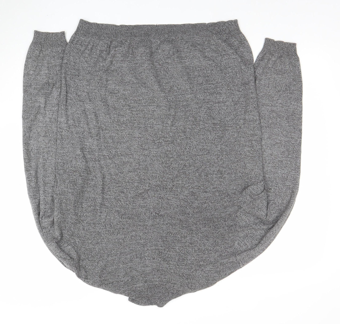 ASOS Men's Grey Cotton Collared Henley Jumper M Long Sleeve