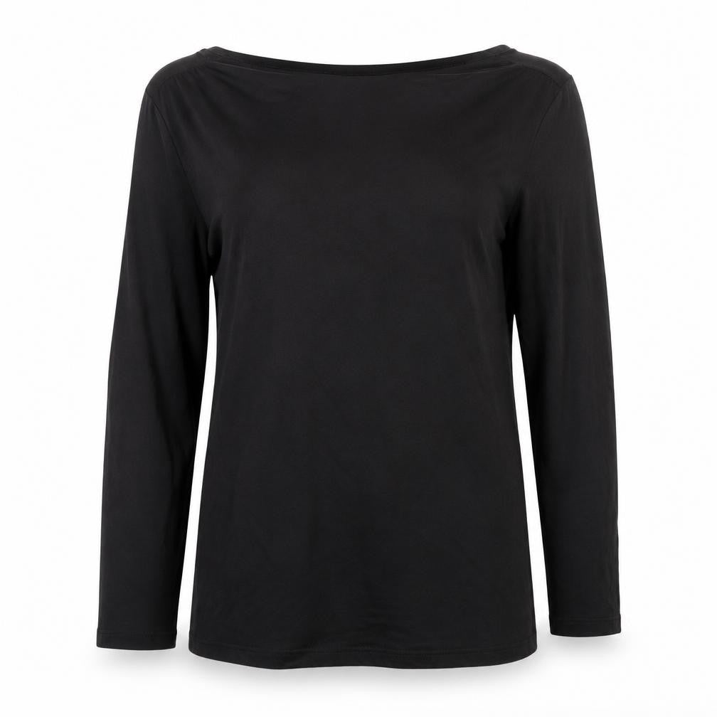 Paul Costelloe Living Women’s Black Long Sleeve Basic Blouse Size L