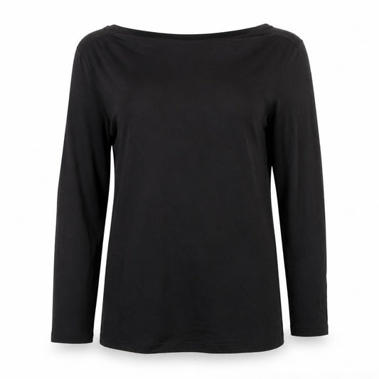 Paul Costelloe Living Women’s Black Long Sleeve Basic Blouse Size L