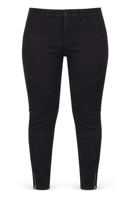 Zara Basic Women's Black Skinny Denim Jeans Size 10