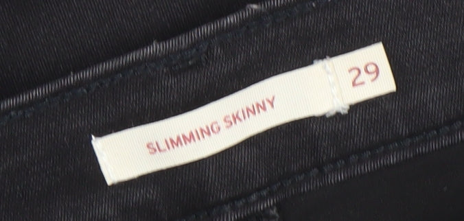 Levi's Women's Black Slimming Skinny Stretch Jeans Size 29