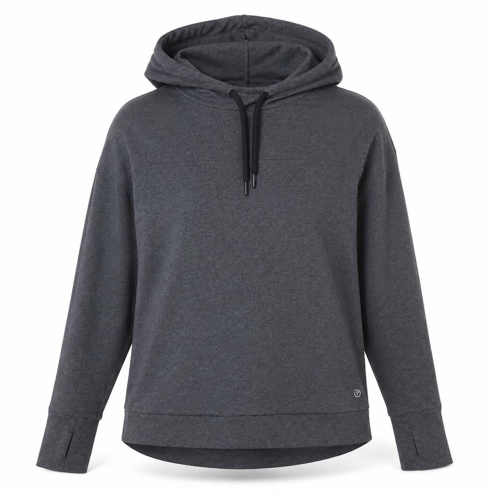Timberland Women’s Grey Pullover Hoodie Small Polyester Blend
