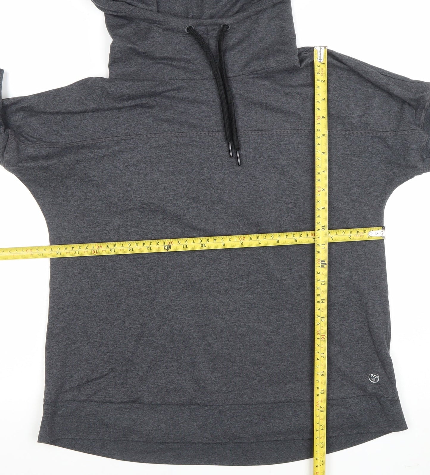 Timberland Women’s Grey Pullover Hoodie Small Polyester Blend