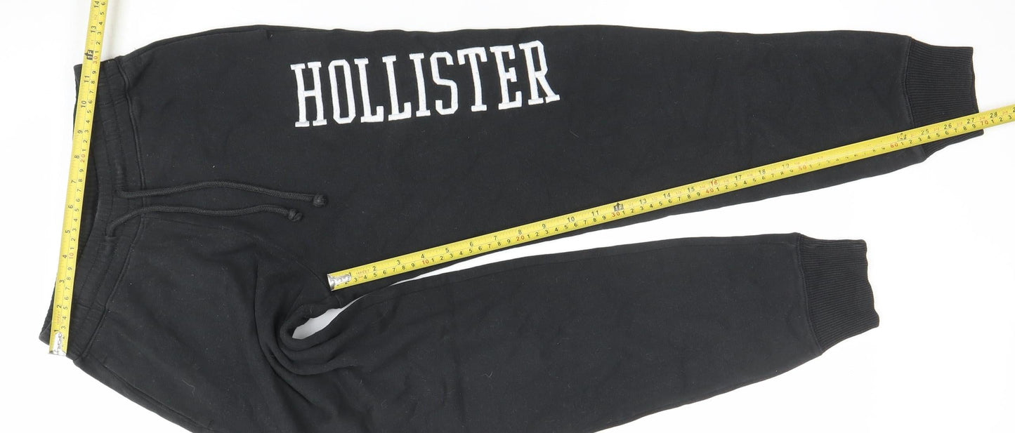 Hollister Womens Black XS Jogger Trousers Ultra High Rise