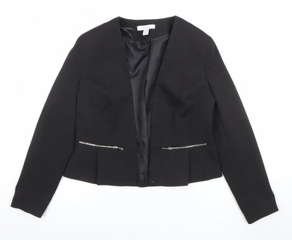 Primark Women’s Black Size 12 Stretch Blazer Jacket