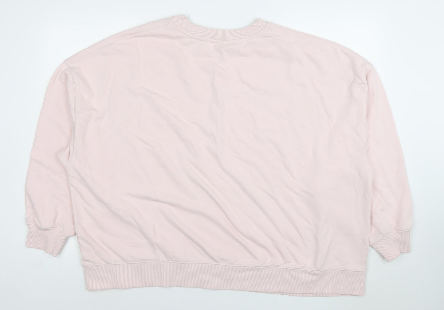 Dunnes Women Light Pink XXL Beverly Hills Crew Neck Sweatshirt