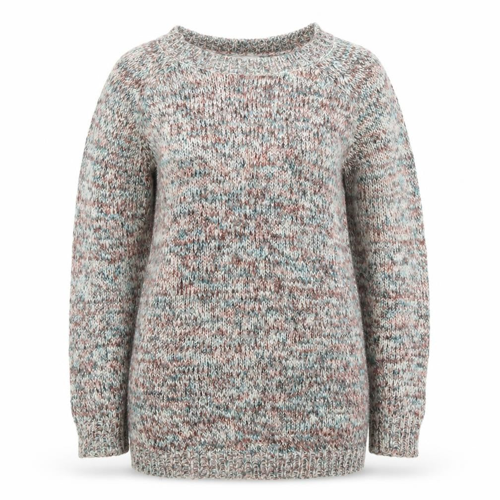 Blonde + Blonde Heritage Women's Multicoloured Chunky Knit Pullover Jumper Size 10