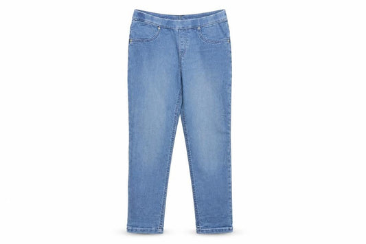 H&M Women's Blue Size 8 Mid Rise Stretch Denim Jeggings