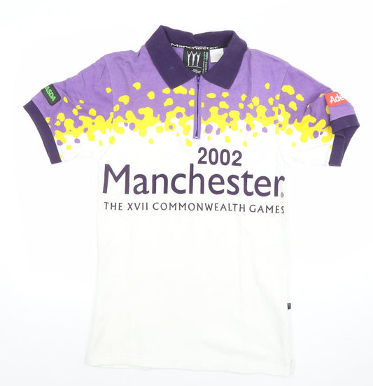George Mens XS Multicoloured 2002 Commonwealth Games Polo Shirt
