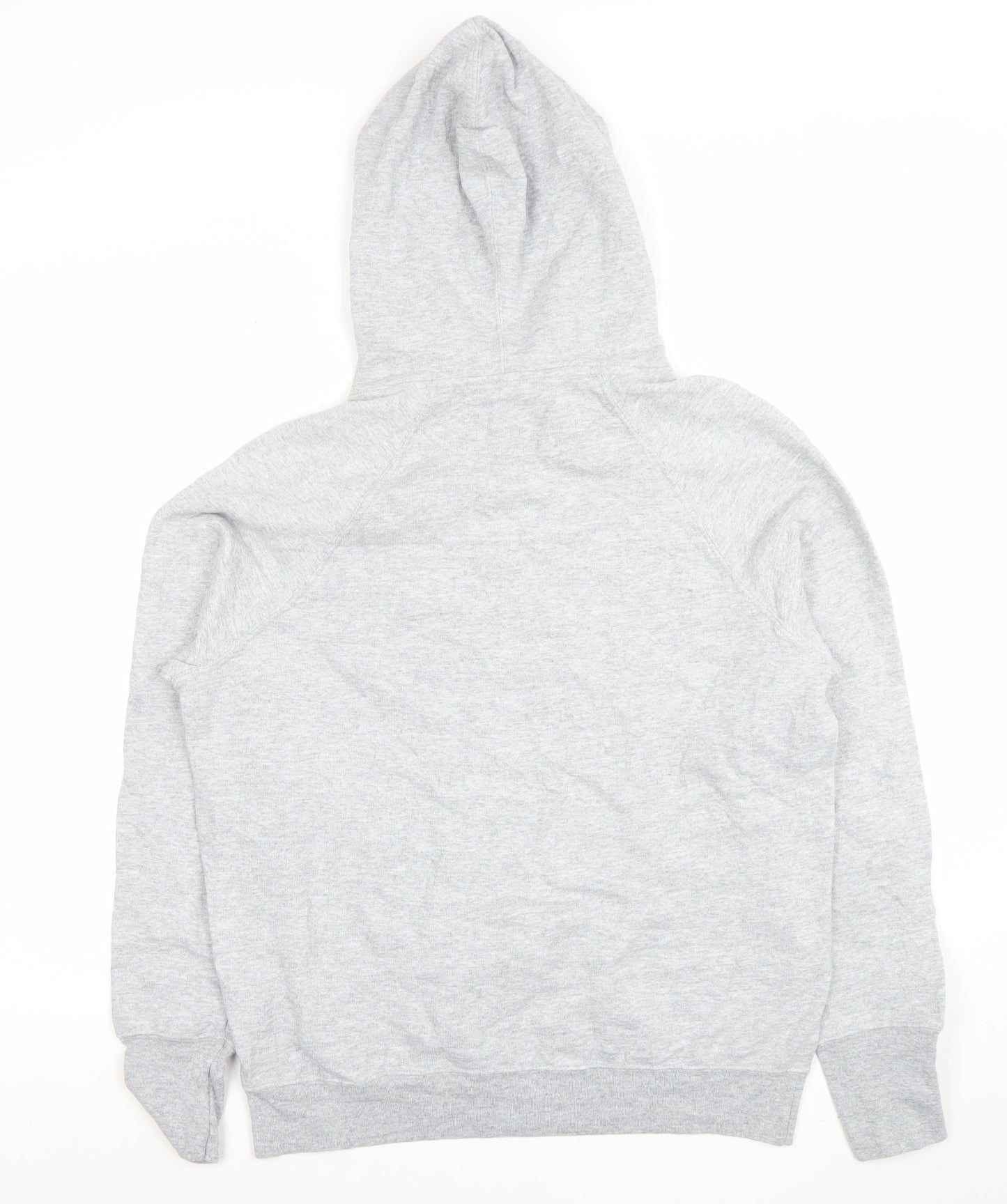Champion Women's Grey Pullover Hoodie Medium Cotton Blend