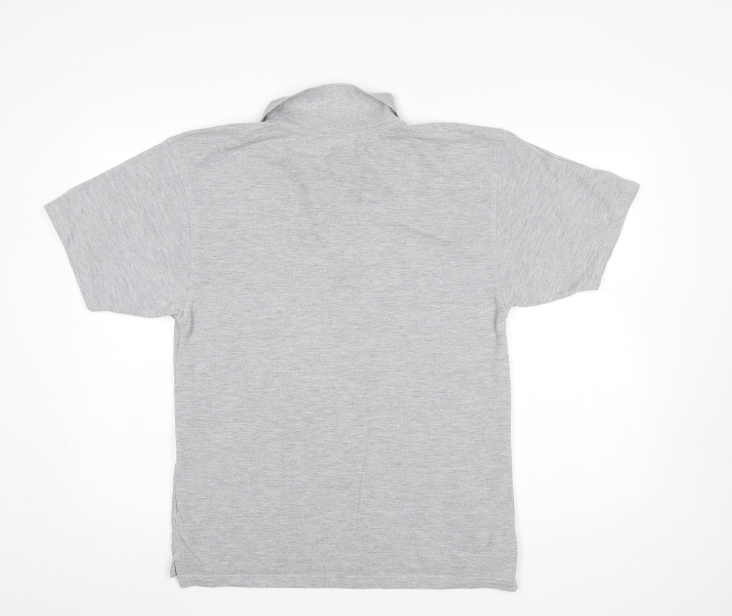 Puma Mens Grey Short Sleeve Regular Fit Polo Shirt Size S