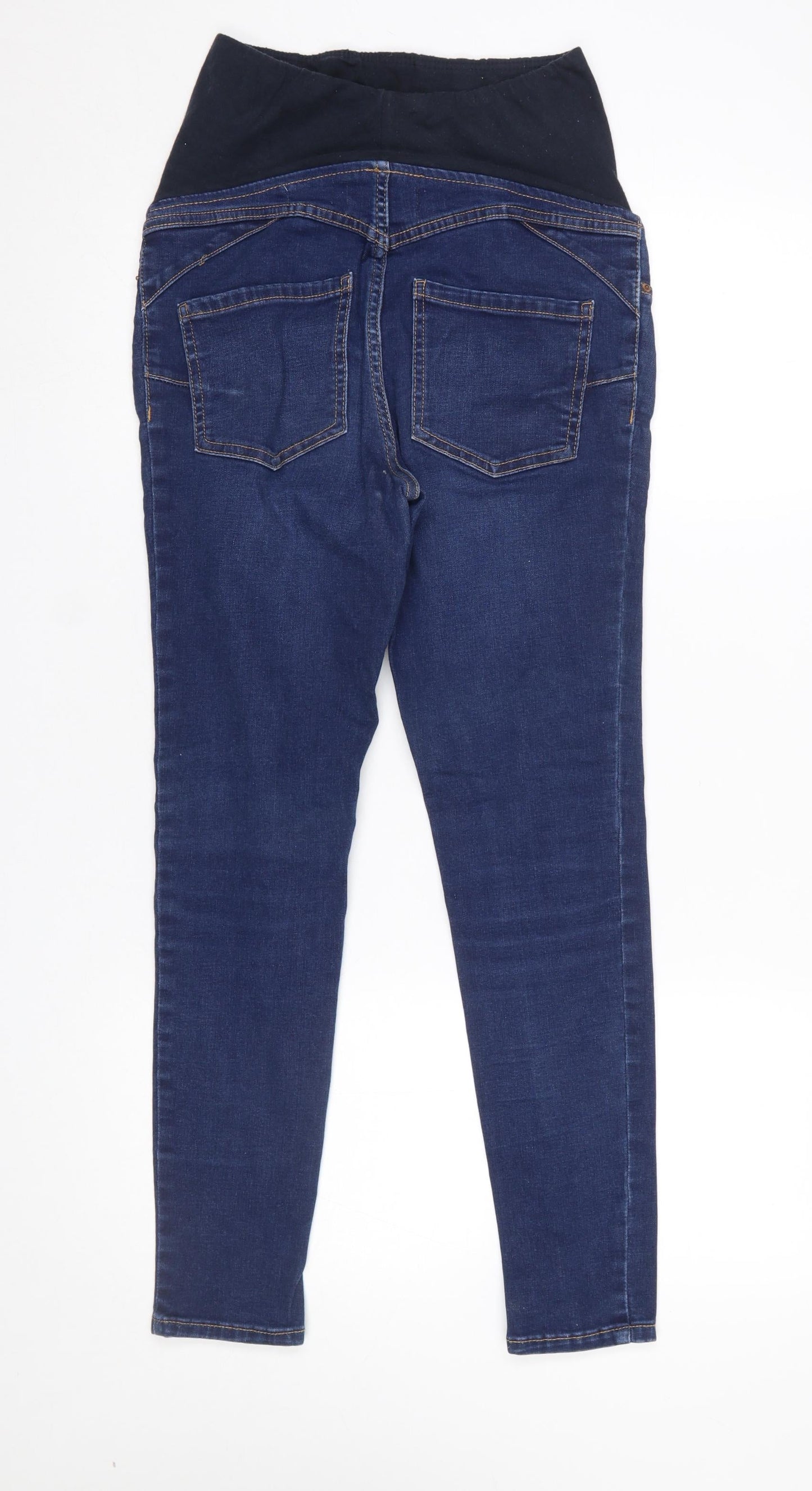 New Look Maternity Blue Skinny Lift & Shape Jeans UK 8 Slim Fit