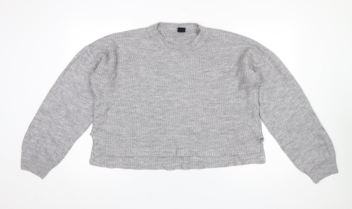 Urban Outfitters Women's Grey Chunky Knit Pullover Jumper Size M