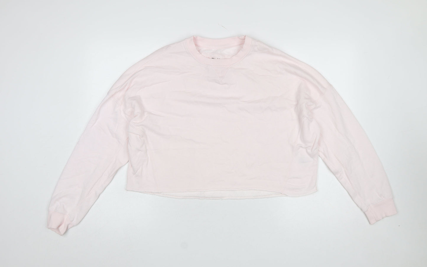 River Island Women Pink Relaxed Pullover Sweatshirt Size S