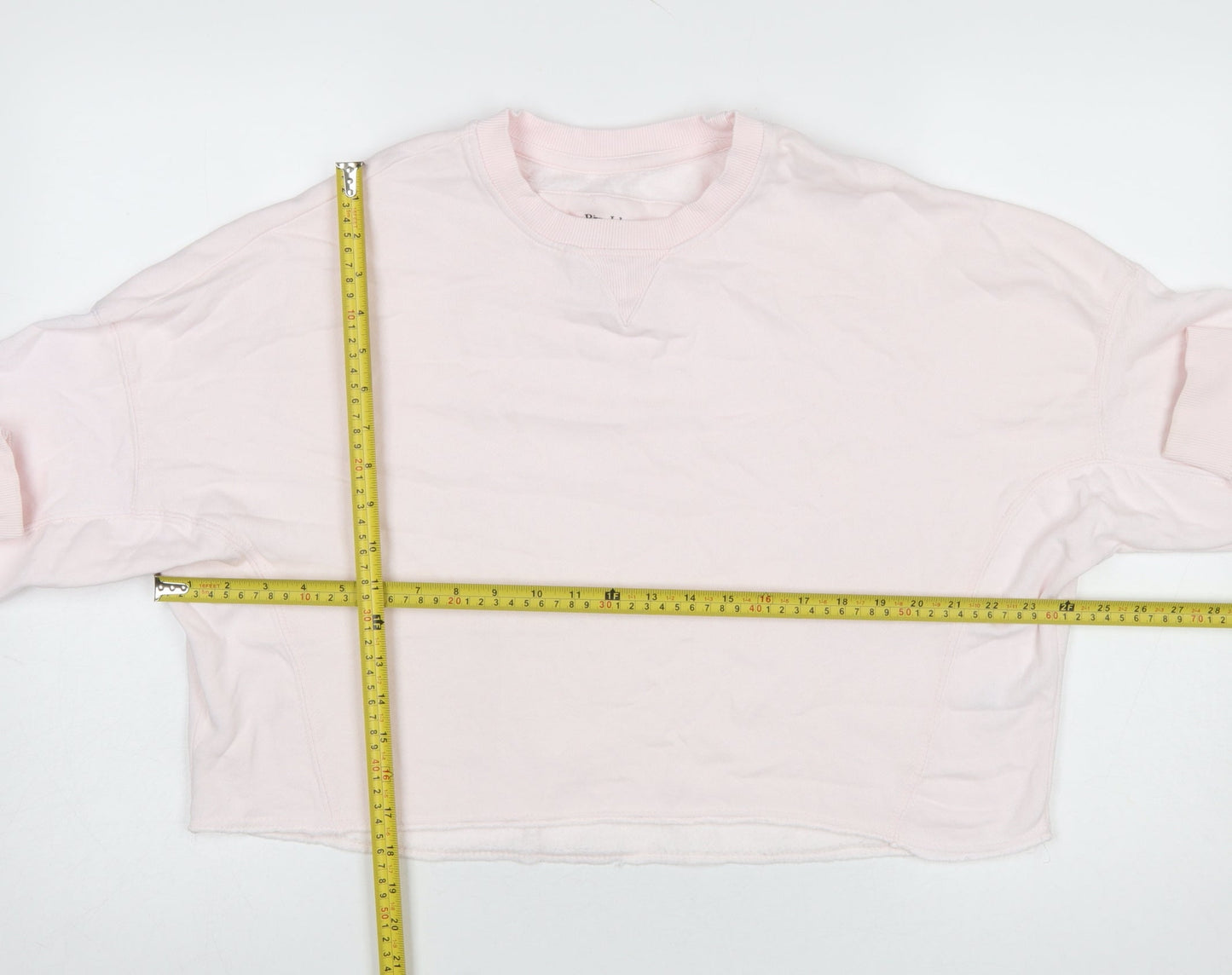 River Island Women Pink Relaxed Pullover Sweatshirt Size S