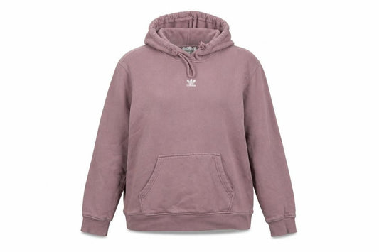Adidas Women Purple Pullover Hoodie Cotton Blend UK 12 Excellent