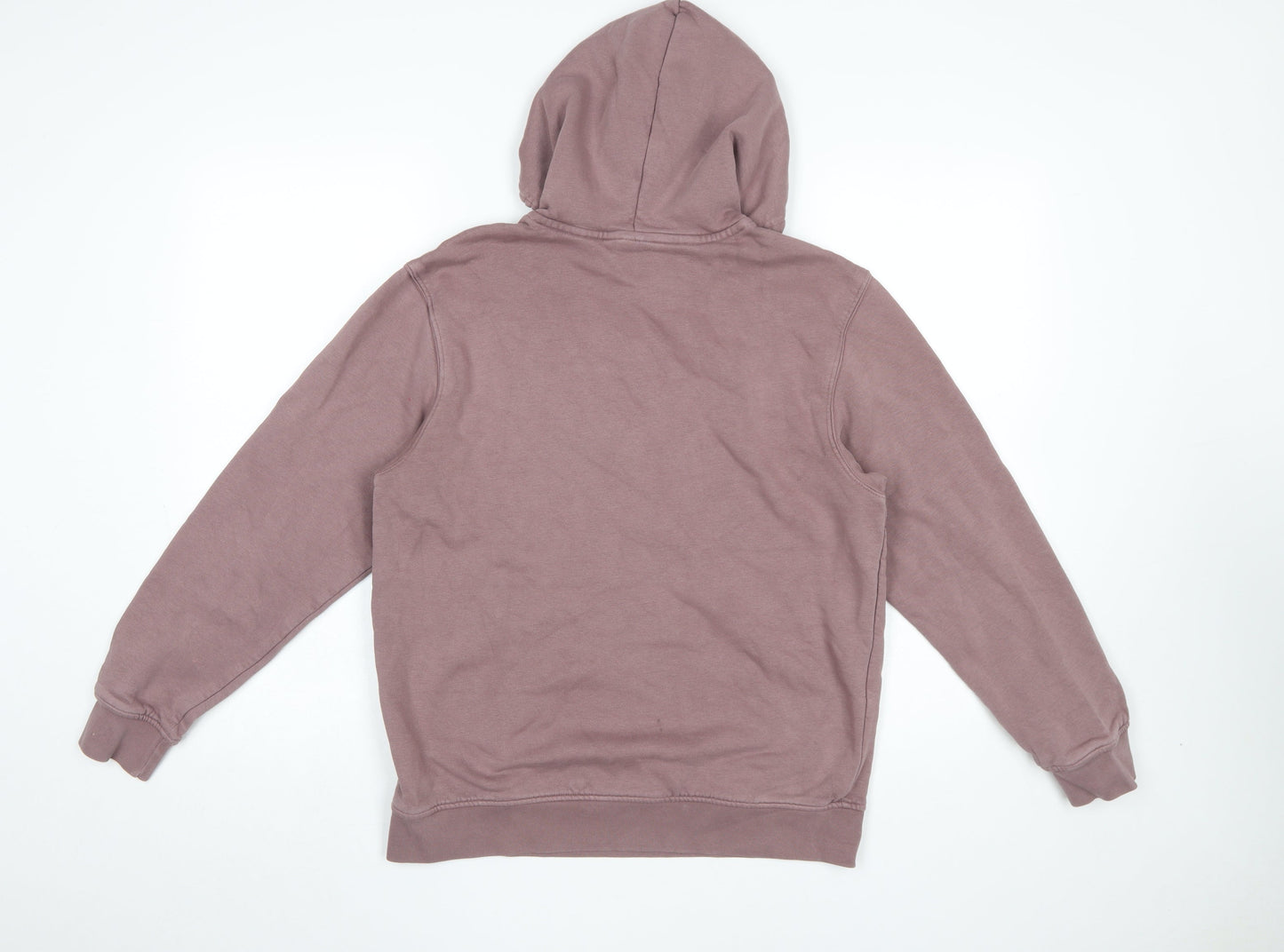 Adidas Women Purple Pullover Hoodie Cotton Blend UK 12 Excellent