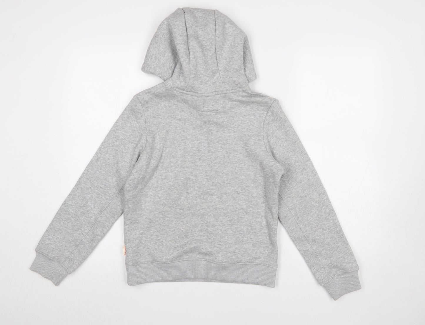 SoulCal & Co Boys Grey Hoodie 11-12 Years Pullover Cotton Blend