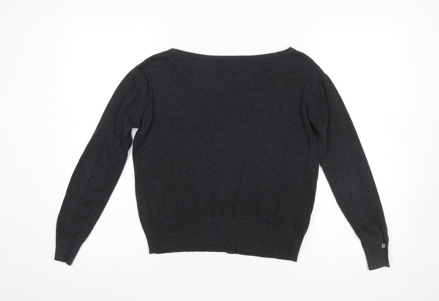Repubblica Women's Black Lightweight Knit Cardigan Size S