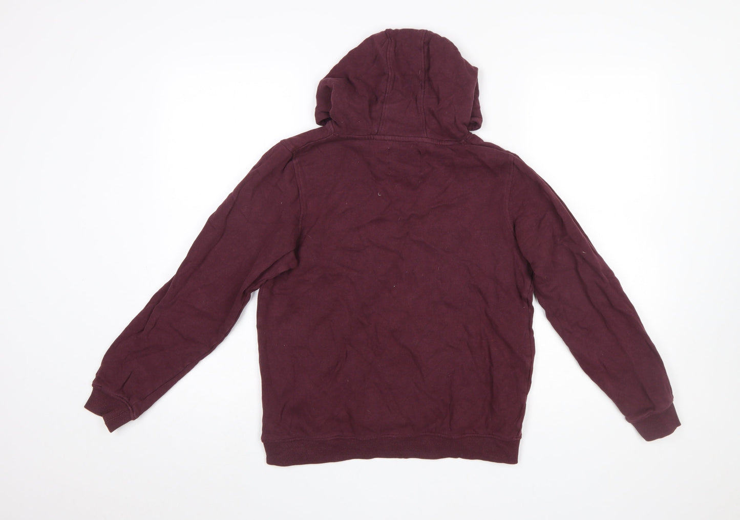 Animal Girls Brown Pullover Hoodie 13 Years Logo Fleece Cotton