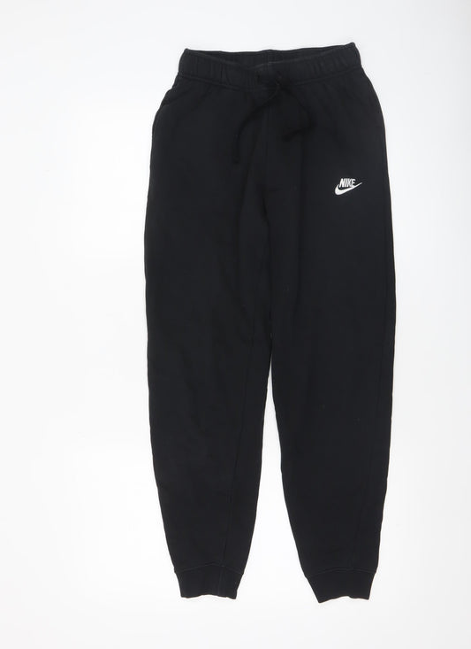 Nike Women’s Black XS Jogger Sweatpants Fleece Tapered Fit