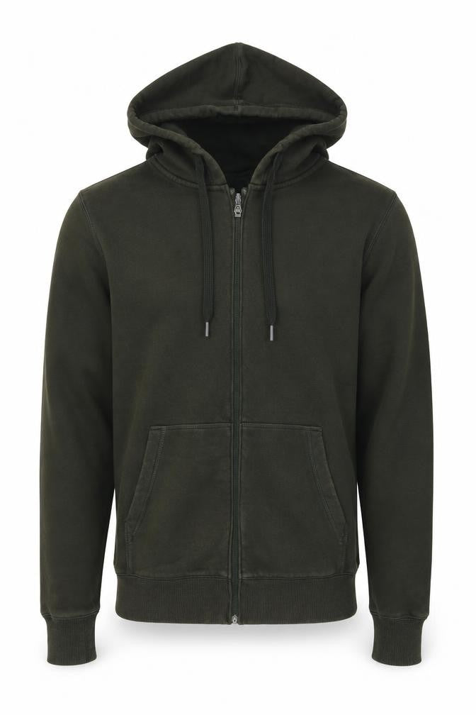 Under Armour Men’s Green Full Zip ColdGear Hoodie M Fleece Sportswear