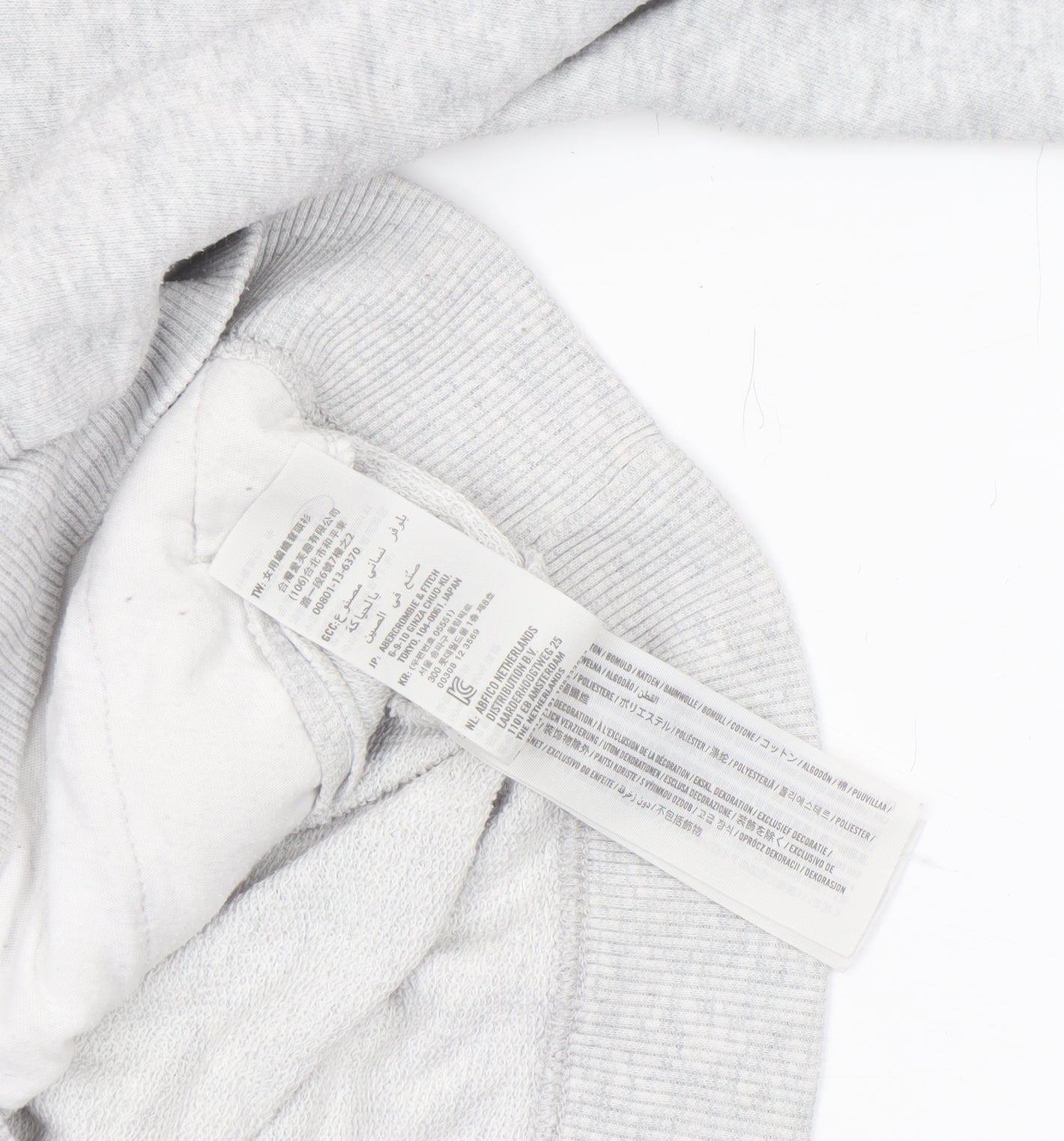 Hollister Women's Grey Small Pullover Sweatshirt Crew Neck Long Sleeve