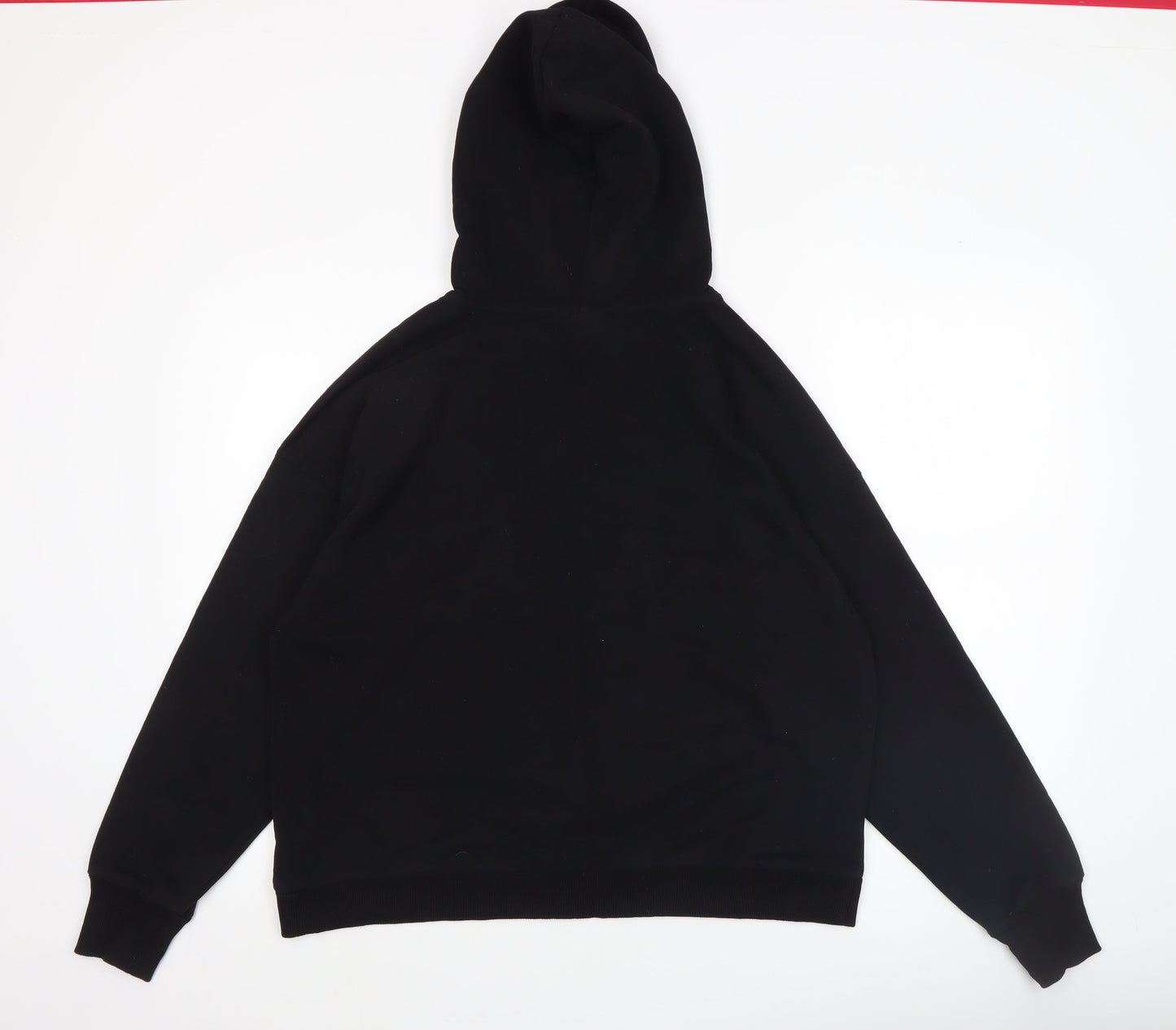 Disney at George Womens Black Mickey Hoodie Medium Pullover Cotton Blend