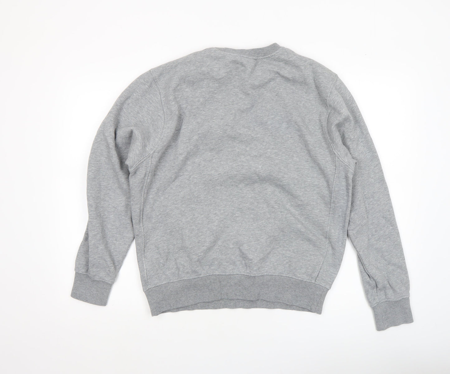 Nike Men's Grey Small Crew Neck Pullover Sweatshirt