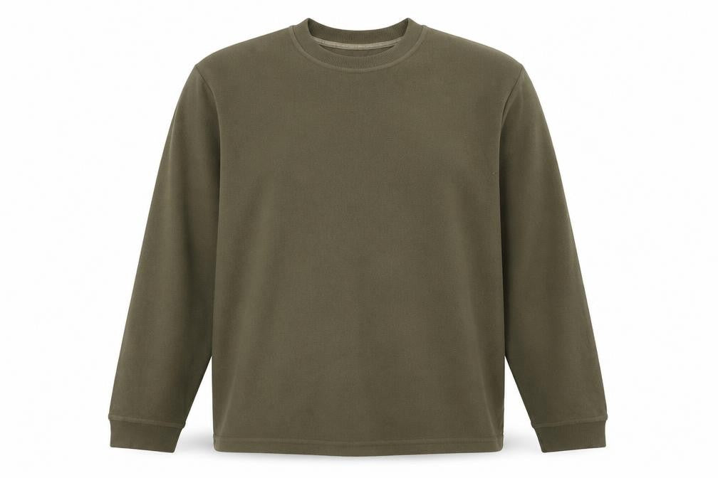Hawkshead Men’s Green Fleece Pullover Sweatshirt XL