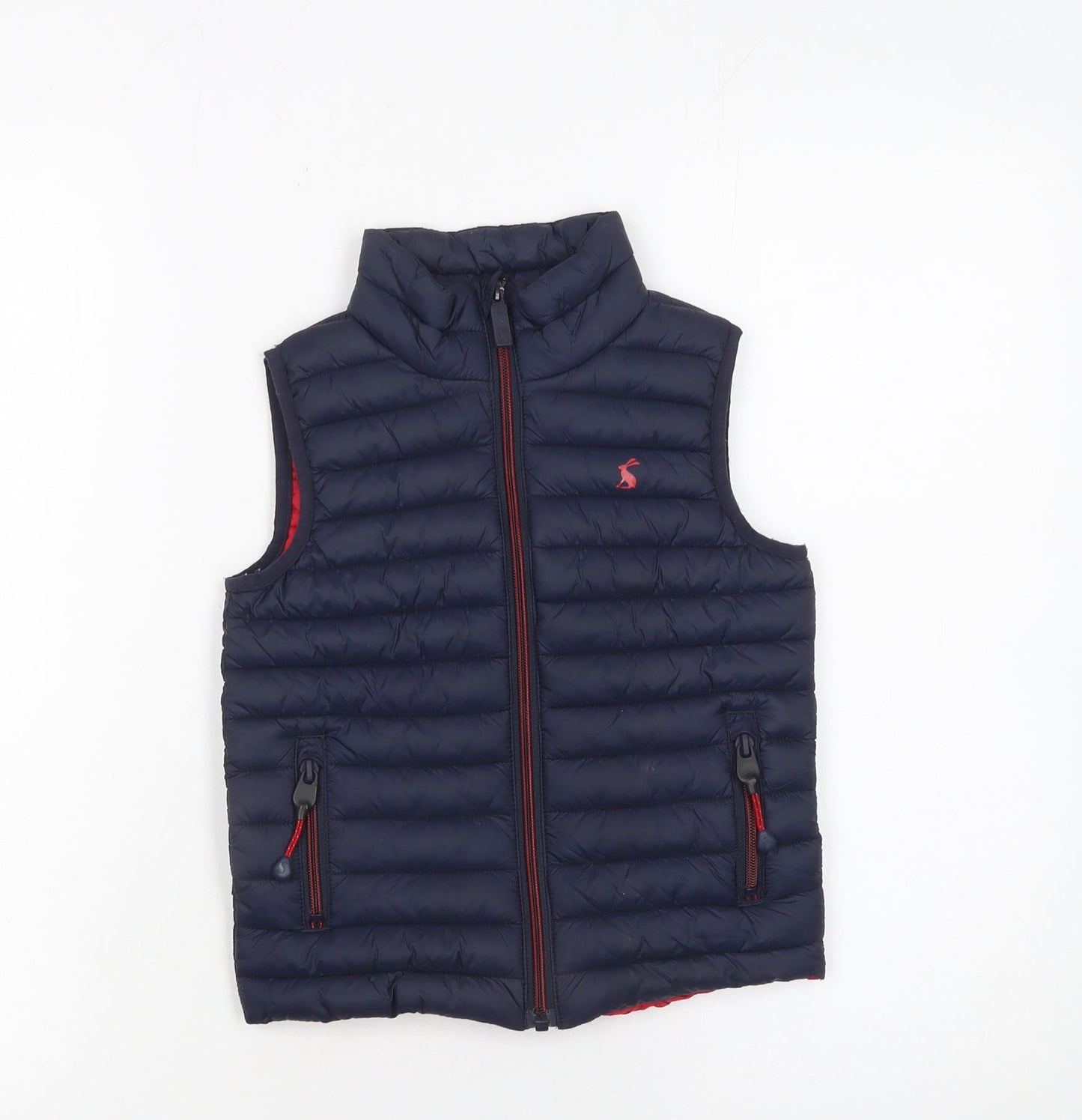 Joules Boys Blue Padded Quilted Bodywarmer Gilet 4 Years