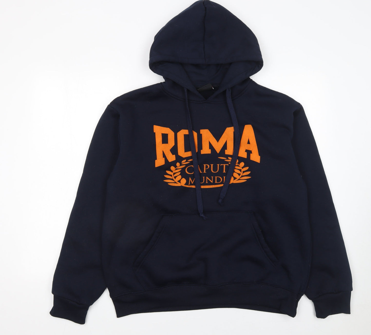 Chip Men's Blue Roma Hoodie XL Pullover Graphic Sweatshirt