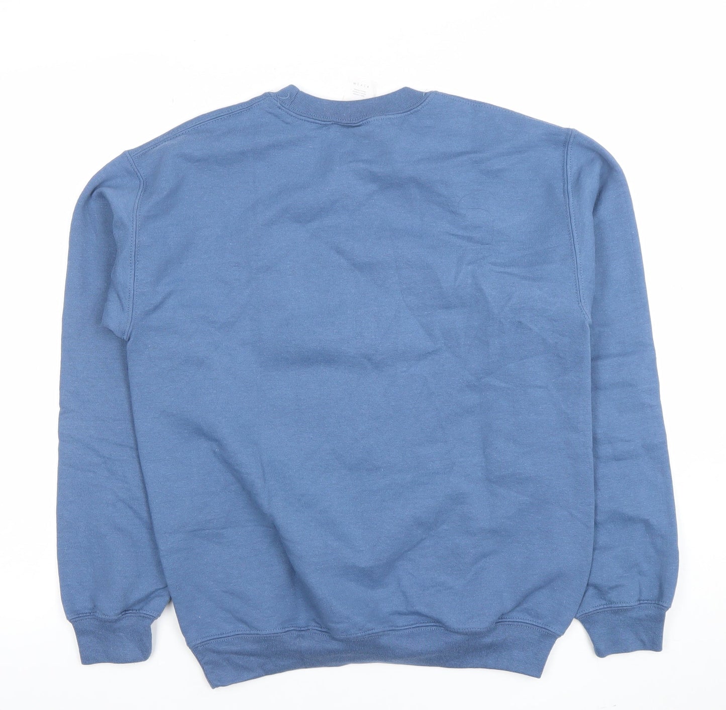 Gildan Men's Blue Barbados Embroidered Pullover Sweatshirt Small