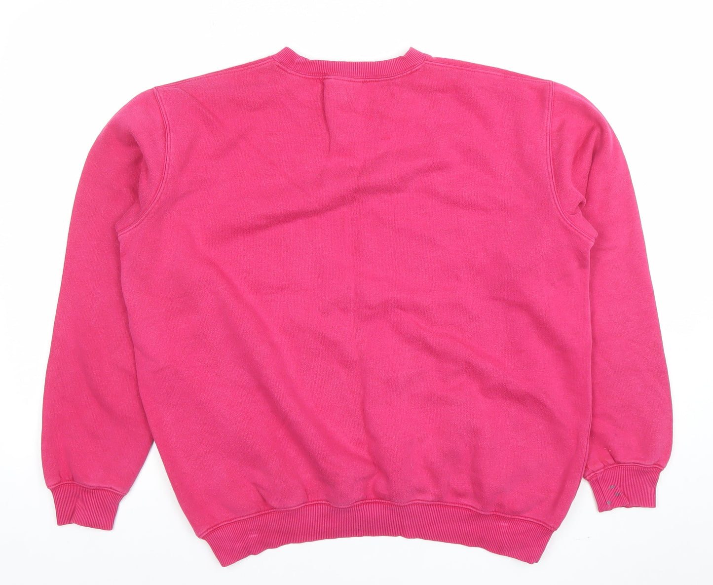 Cotton Traders Women’s Dark Pink Crew Neck Pullover Sweatshirt M UK 14