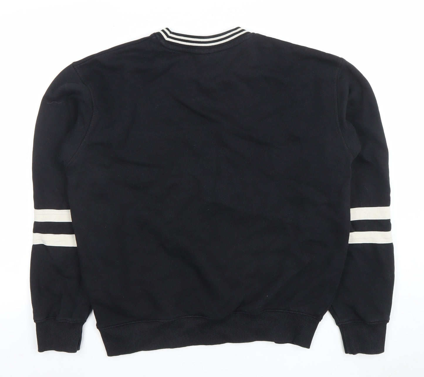 Ellesse Womens Black UK 10 Crew Neck Pullover Sweatshirt