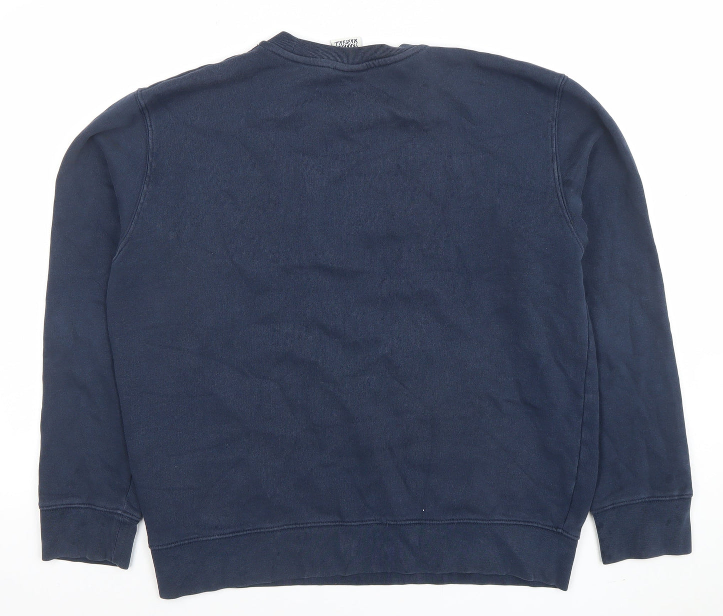 Franklin & Marshall Womens Navy Blue Pullover Sweatshirt M