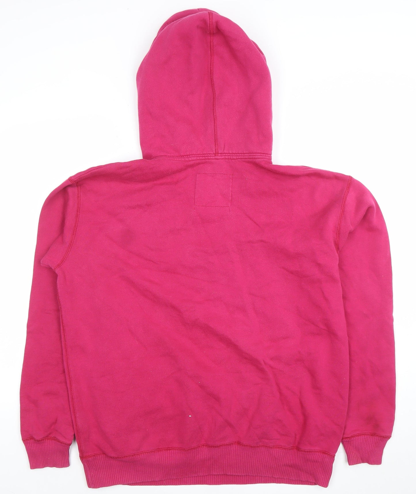 Jack Wills Women's Pink Pullover Hoodie Size 8 Cotton Blend