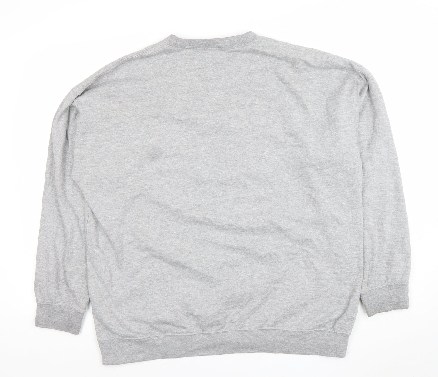 Hoxton Chic Women's Grey Cat Lady Graphic Sweatshirt XL
