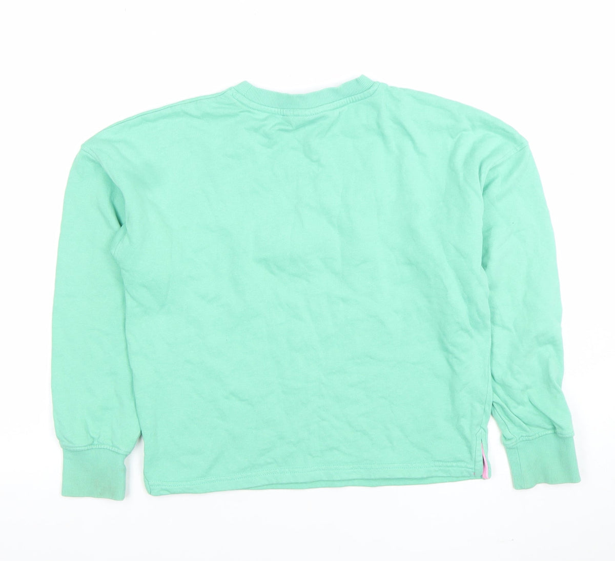 Saltrock Boys Green Chasin Waves Sweatshirt 9-10 Years 100% Cotton Crew Neck