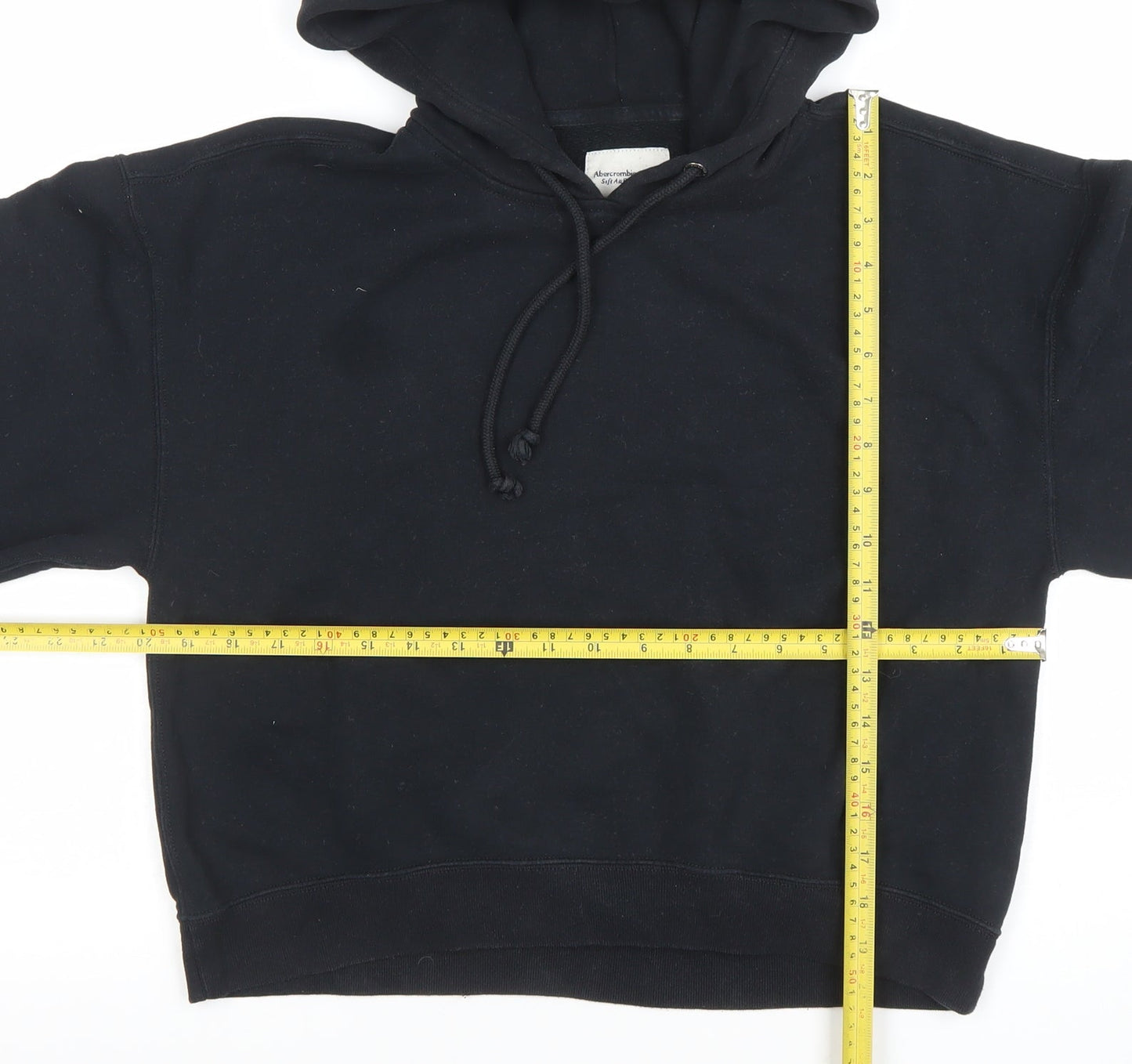Abercrombie & Fitch Women Black S Pullover Hoodie Soft A&F Collection