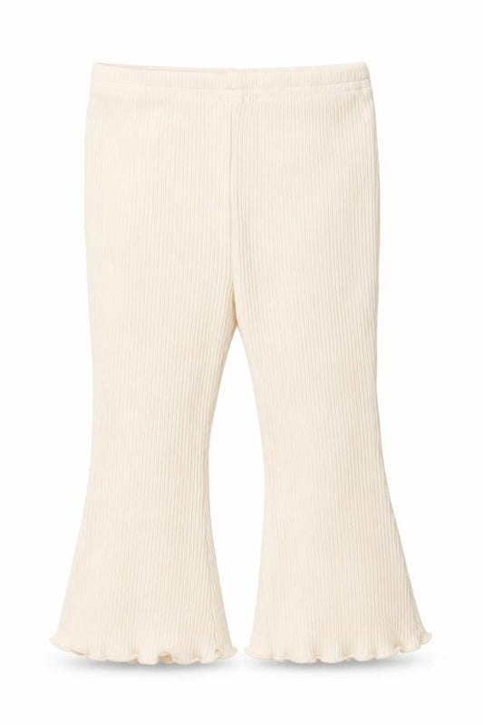 SHEIN Unisex Baby Beige Ribbed Leggings 12-18 Months Cotton Stretch