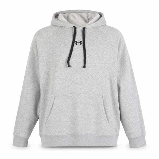 Under Armour Men’s Grey XL Pullover Hoodie Relaxed Fit Cotton Blend