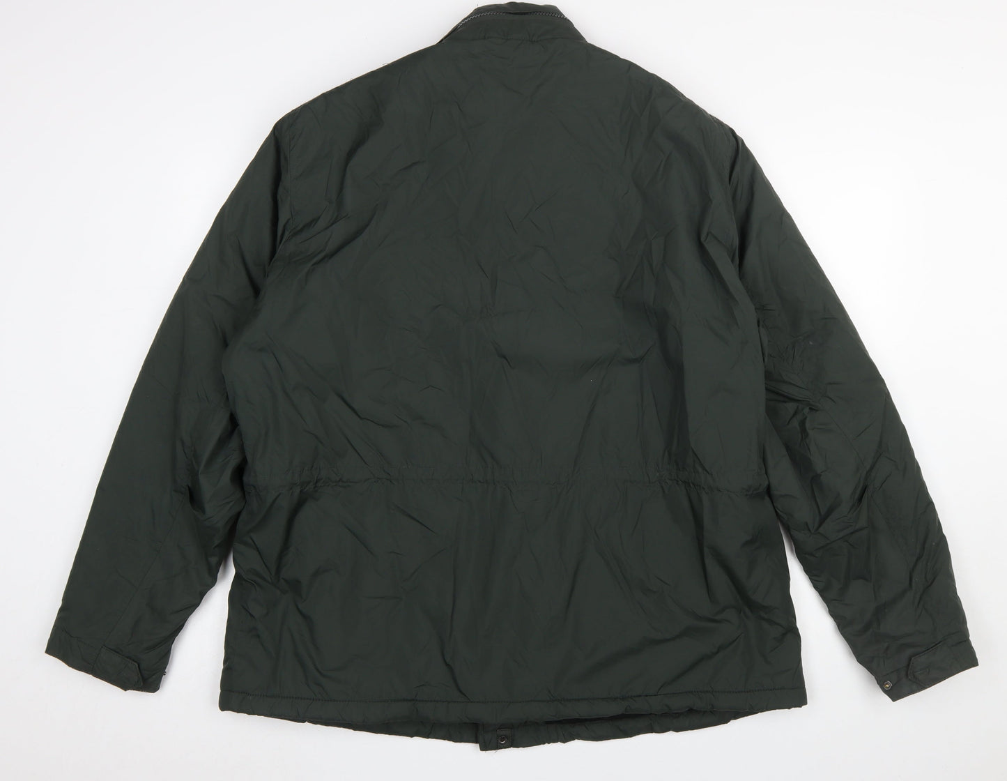 Marks and Spencer Men's Green XL Parka Jacket Water Resistant