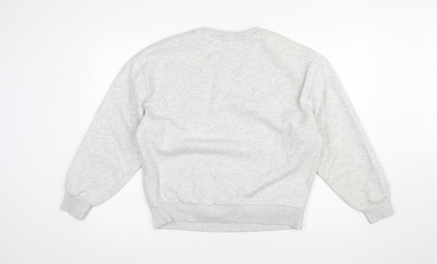 Stradivarius Women Grey Monaco Grand Circuit Pullover Sweatshirt S