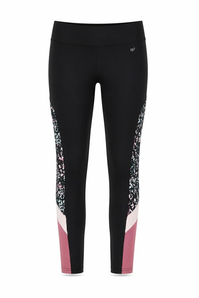 Dunnes Stores Women’s Black Colourblock Leggings Size S