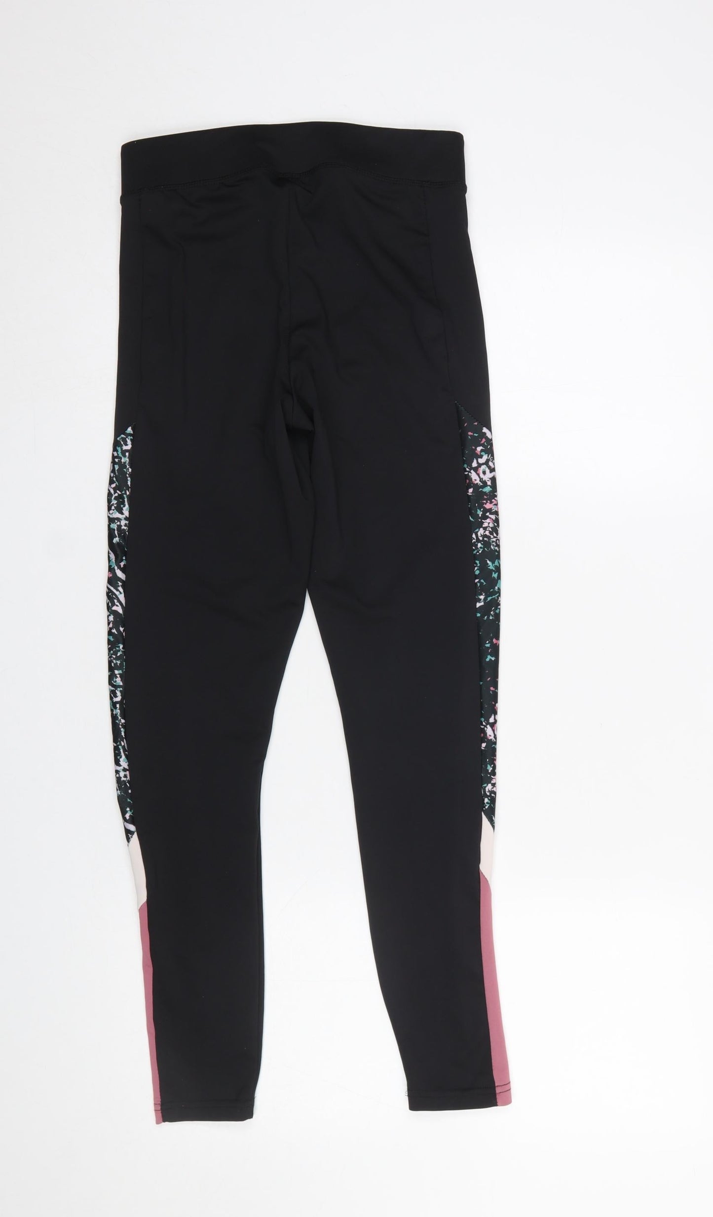 Dunnes Stores Women’s Black Colourblock Leggings Size S