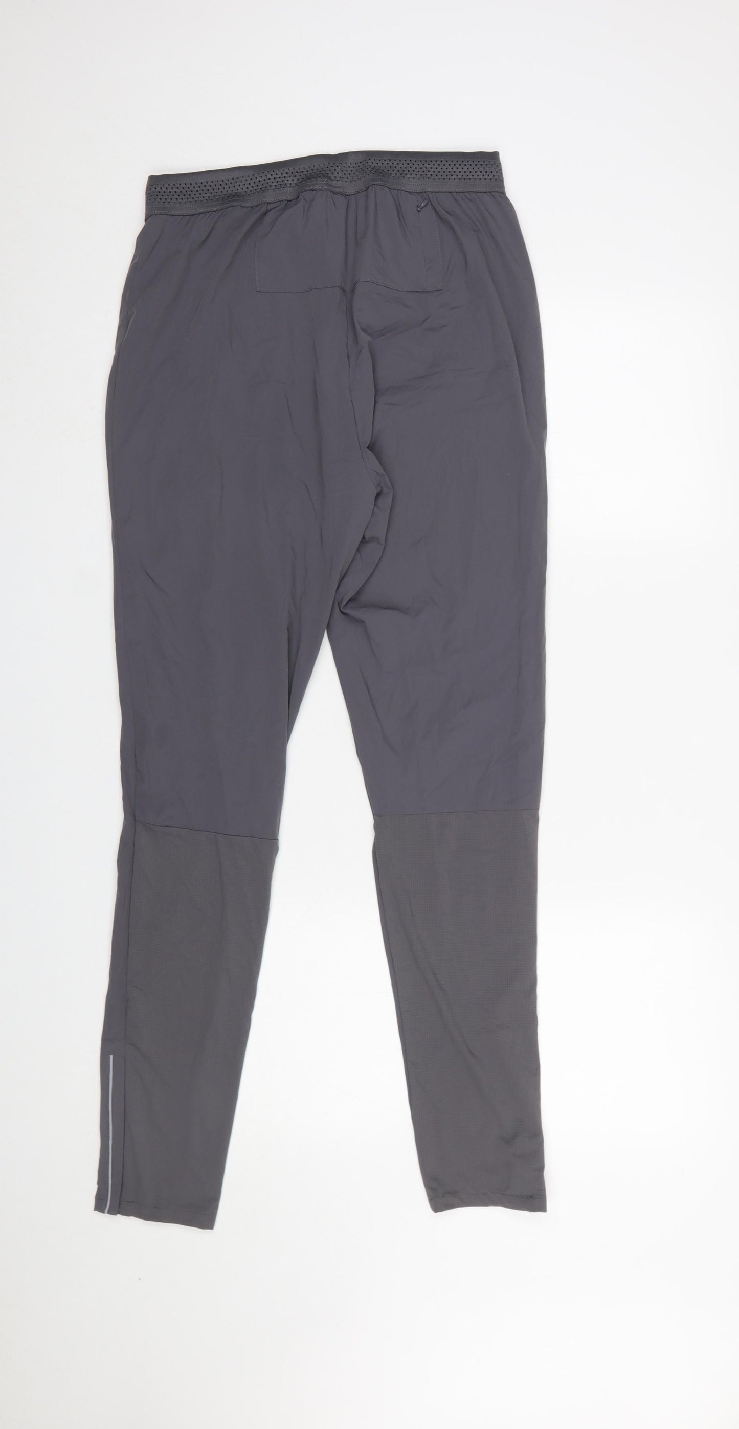 MAN Active Mens Grey S Regular Fit Jogger Trousers Lightweight Stretch
