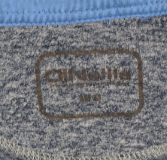 O’Neills Boys Blue & Coral 1/4 Zip Pullover Sweatshirt Age 13