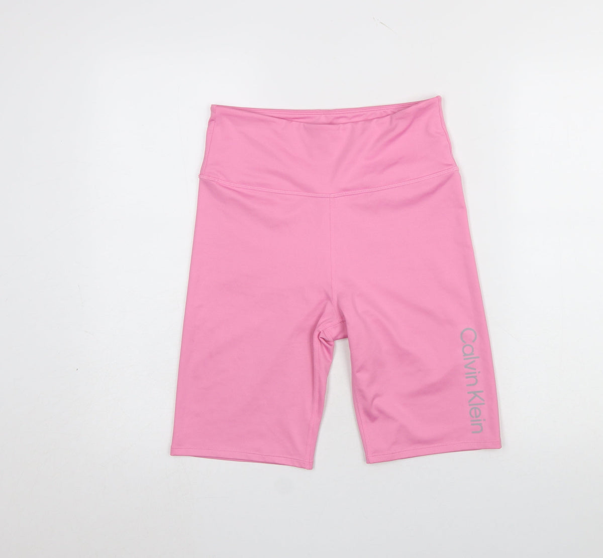 Calvin Klein Women’s Pink Biker Activewear Shorts M Slim Fit