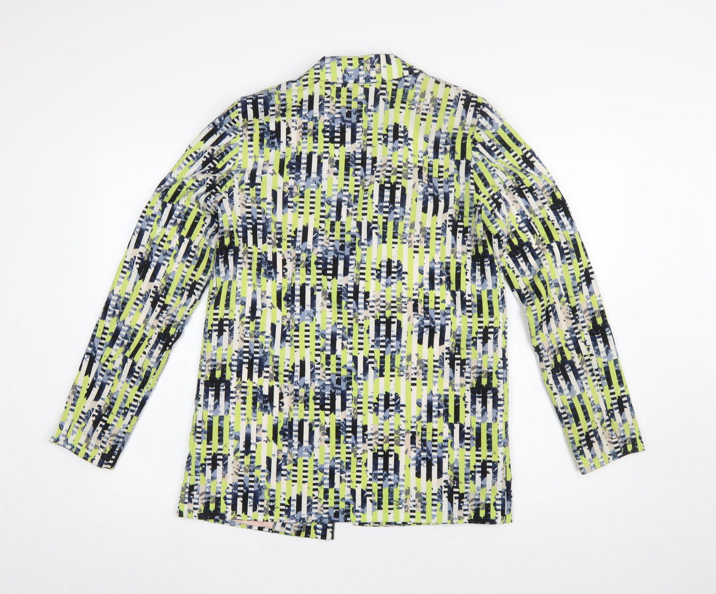 River Island Women's Multicoloured Blazer Jacket Size 6 Polyester Lined